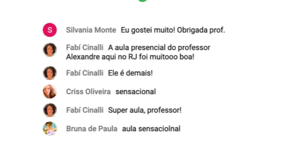 Depoimento 3 - aula aberta