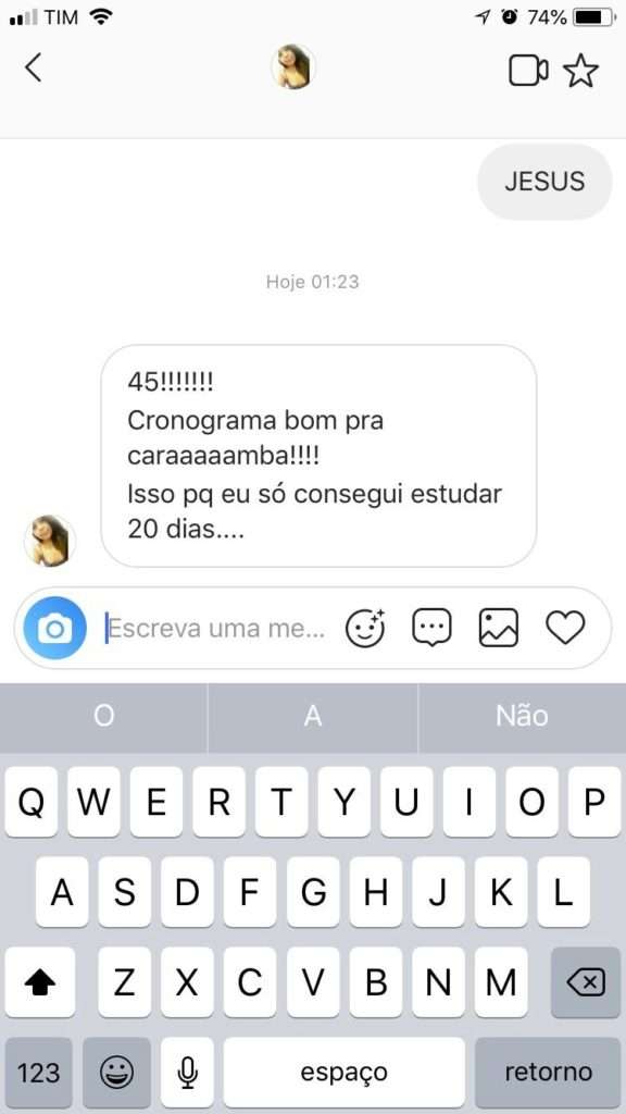 Cronograma 30 dias
