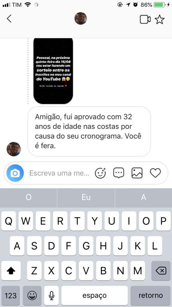 Cronograma 30 dias