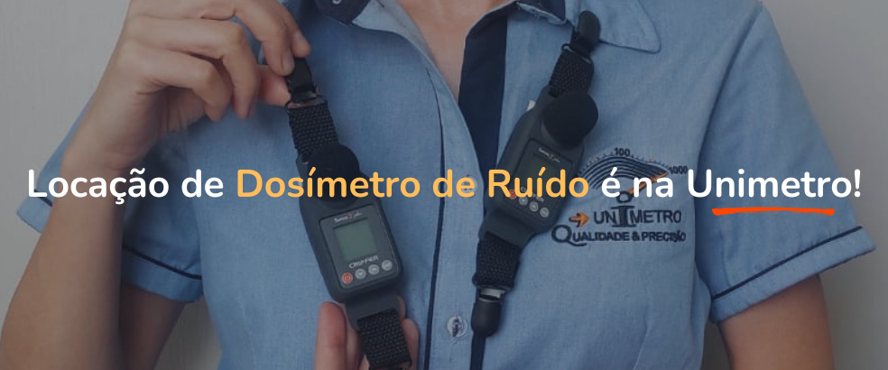locação de dosímetro de ruido 